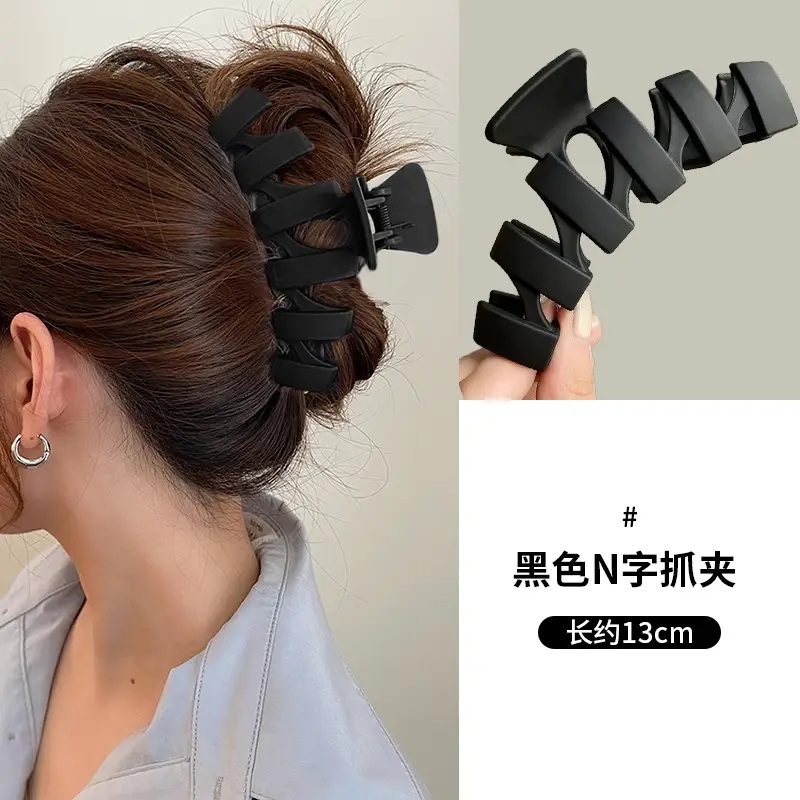 Oversized Shark Hair Clip Green High Grade Women - Image 12