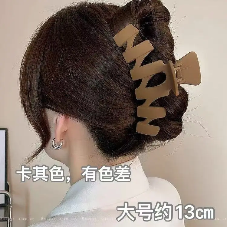 Oversized Shark Hair Clip Green High Grade Women - Image 14
