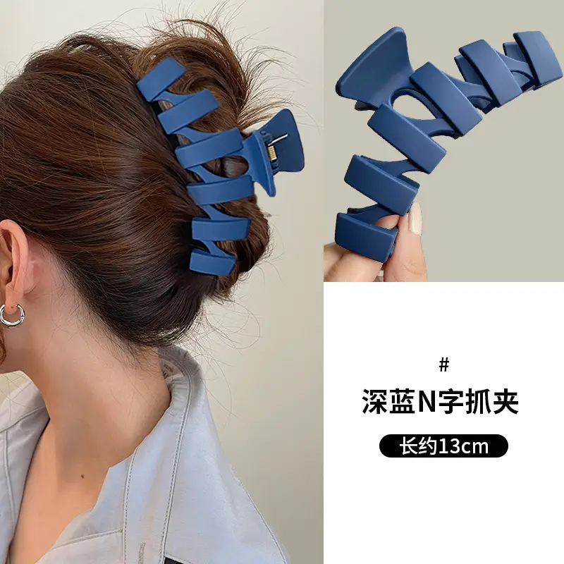 Oversized Shark Hair Clip Green High Grade Women - Image 16
