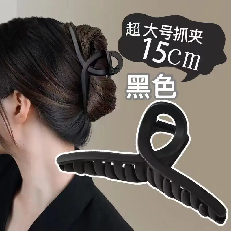 Oversized Shark Hair Clip Green High Grade Women - Image 19