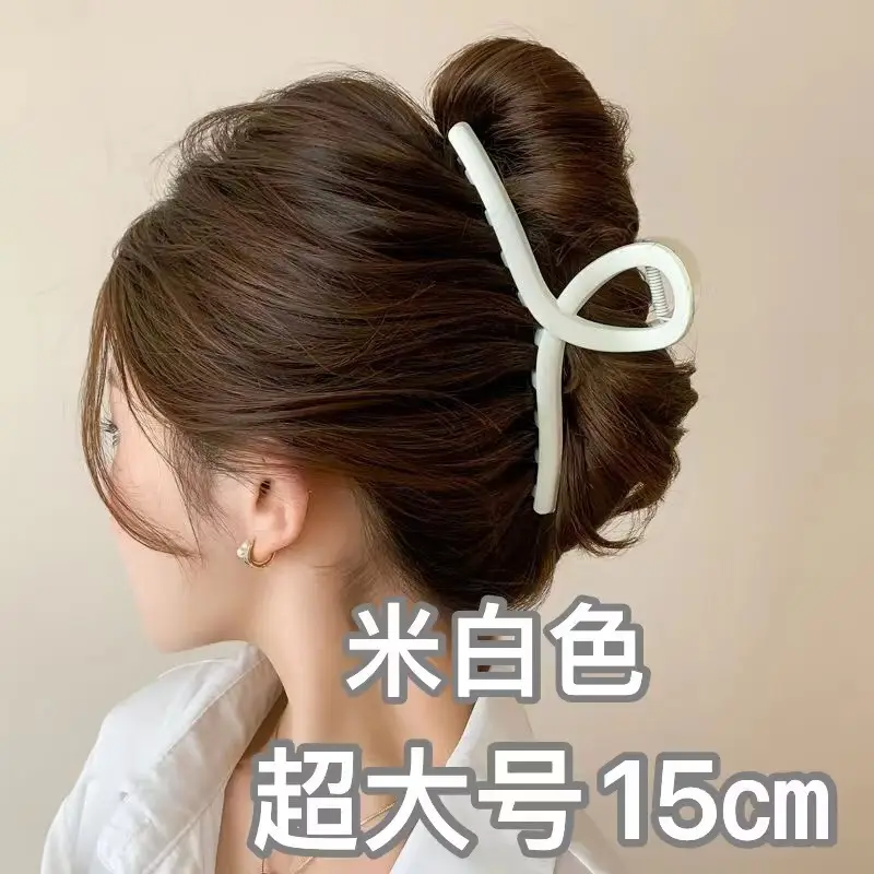 Oversized Shark Hair Clip Green High Grade Women - Image 22
