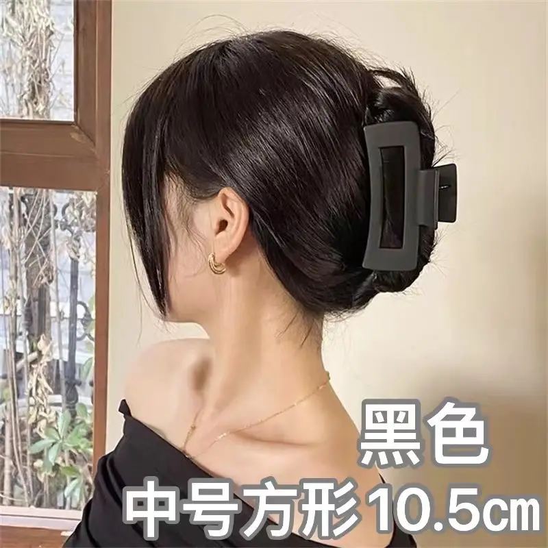 Oversized Shark Hair Clip Green High Grade Women - Image 24