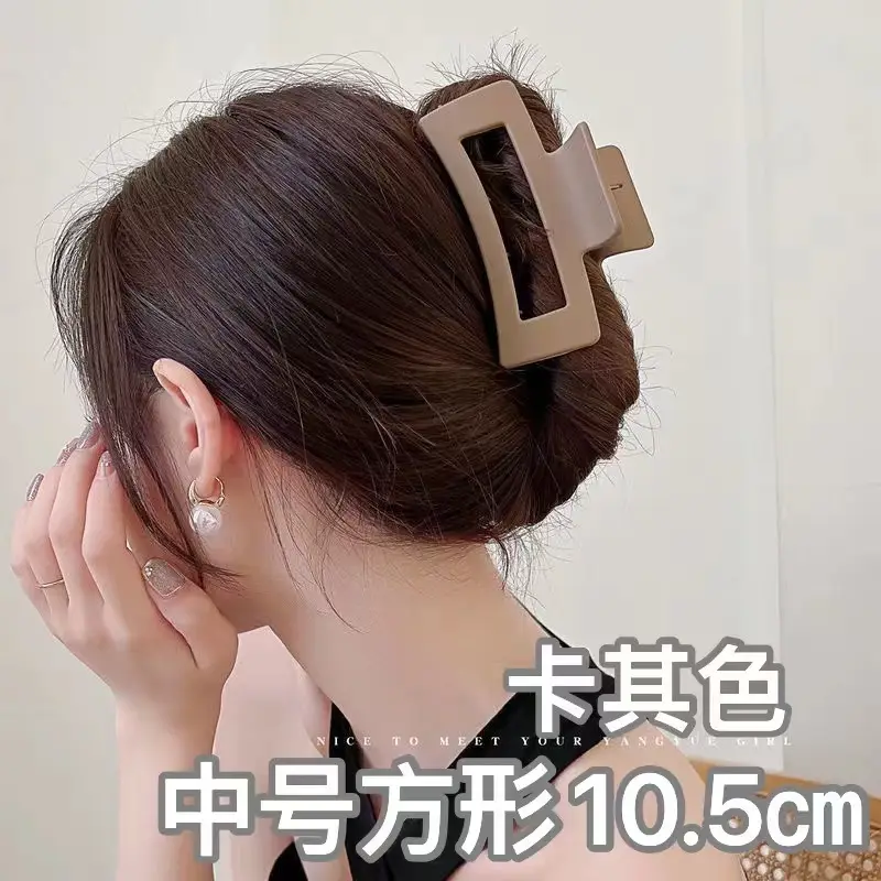 Oversized Shark Hair Clip Green High Grade Women - Image 26