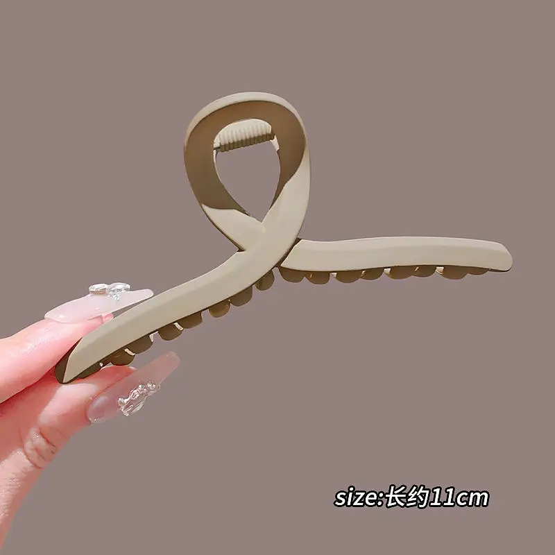 Oversized Shark Hair Clip Green High Grade Women - Image 30