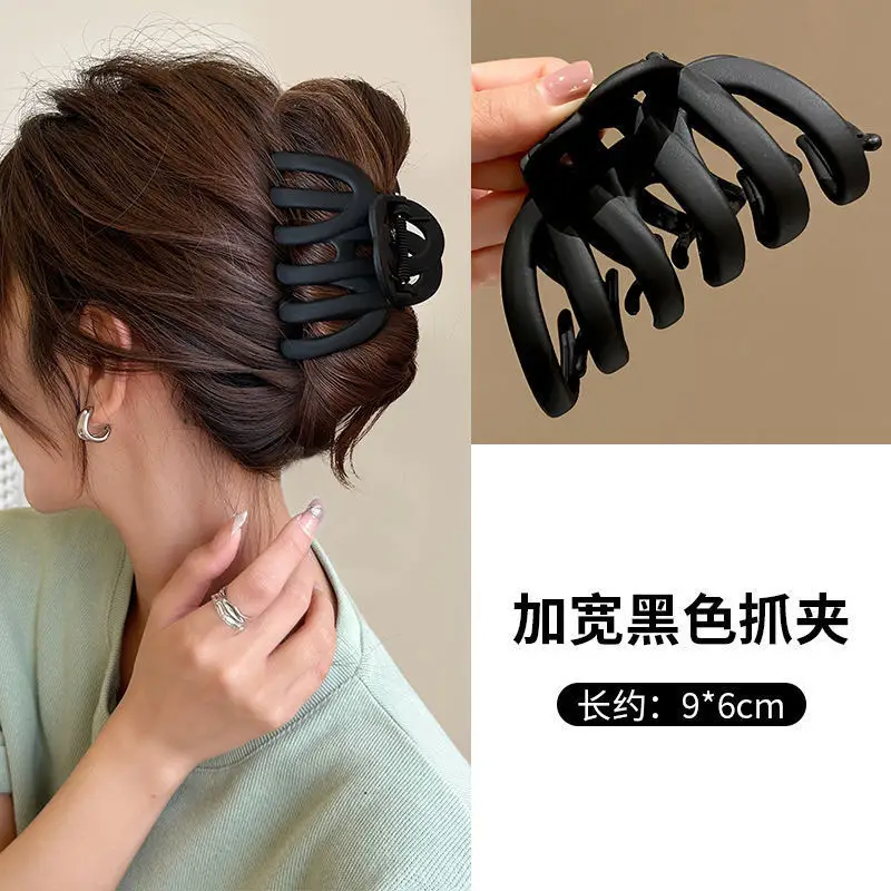 Oversized Shark Hair Clip Green High Grade Women - Image 32
