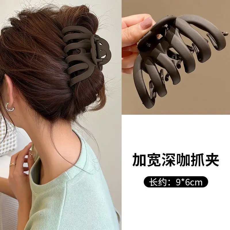 Oversized Shark Hair Clip Green High Grade Women - Image 33