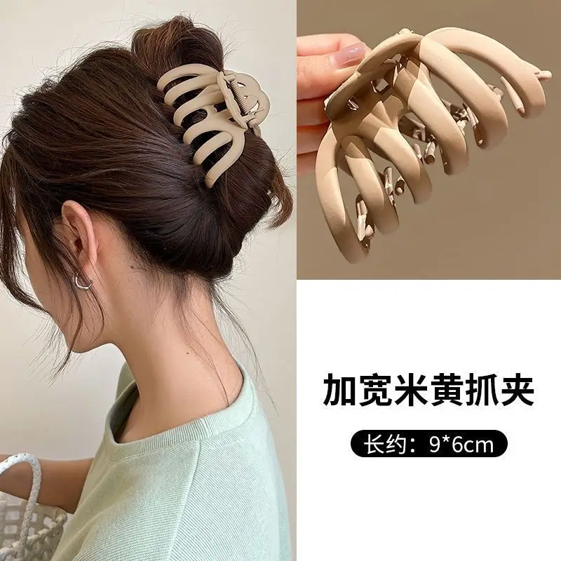 Oversized Shark Hair Clip Green High Grade Women - Image 35