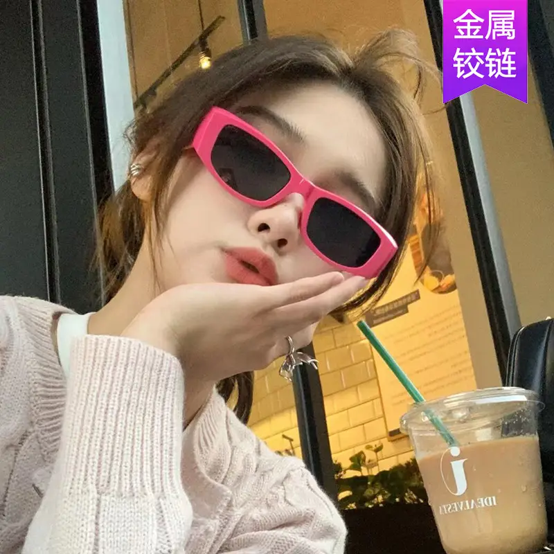 Kedun Sunglasses UV Protection Women Red Frame - Image 8