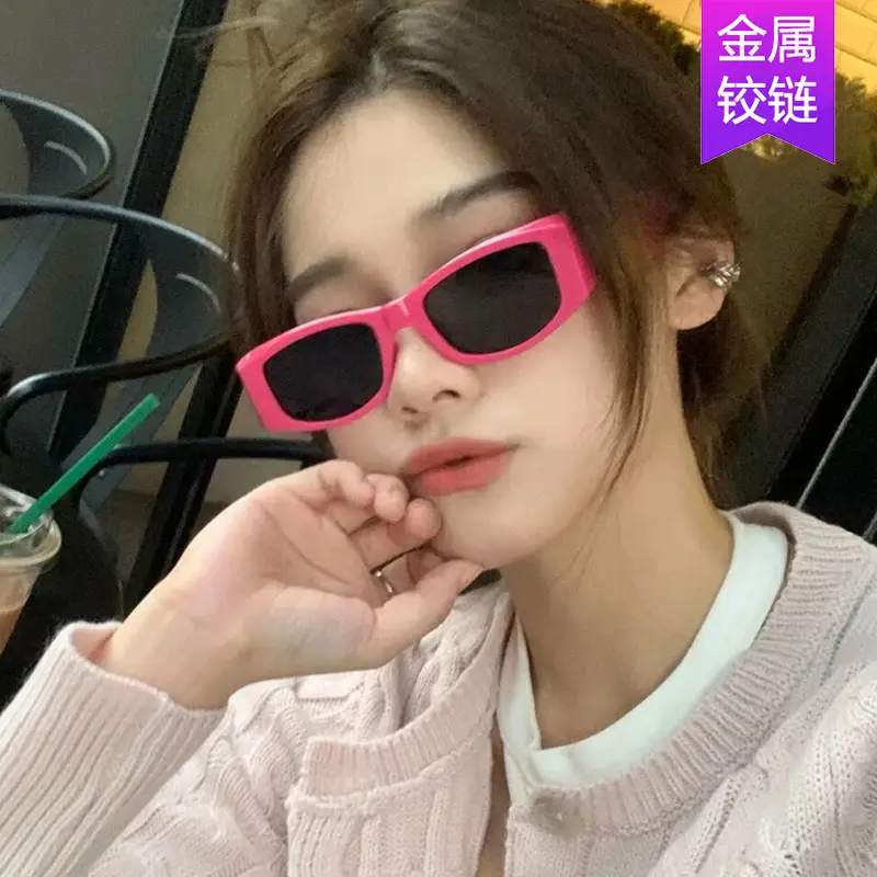 Kedun Sunglasses UV Protection Women Red Frame - Image 9