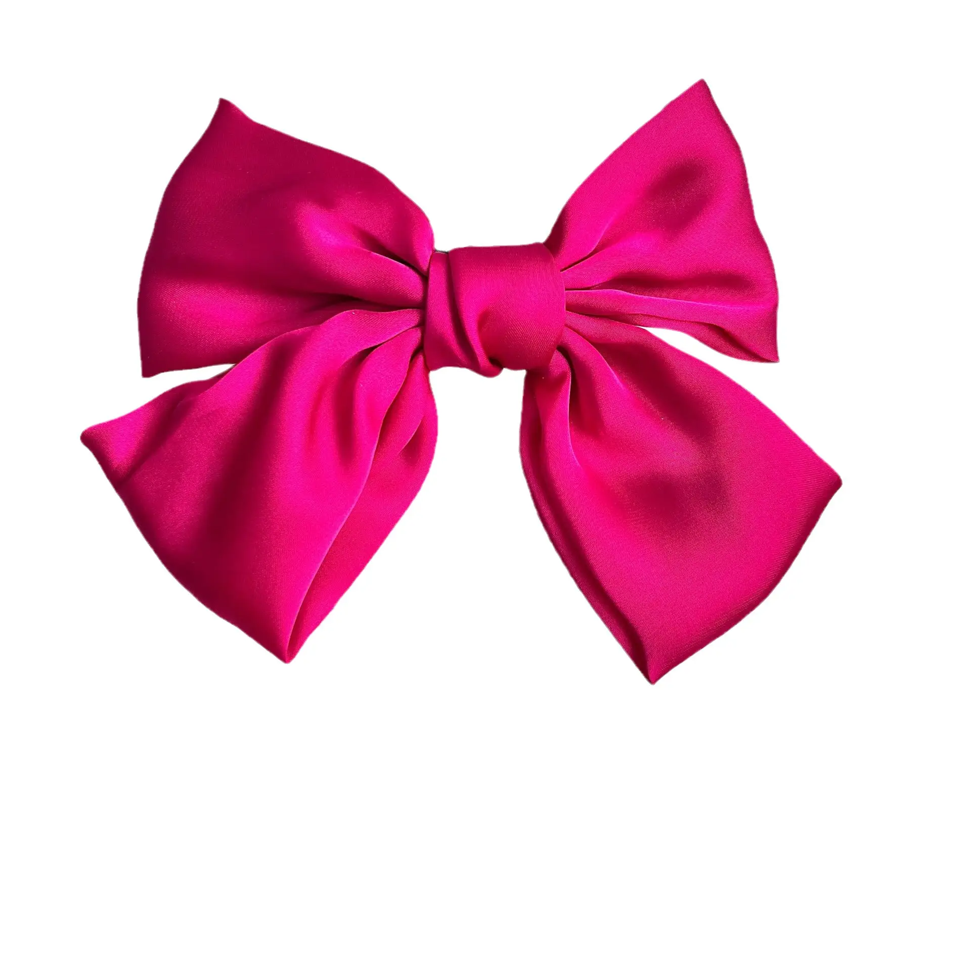 Freud Rose Red Bow Hairpin Clip