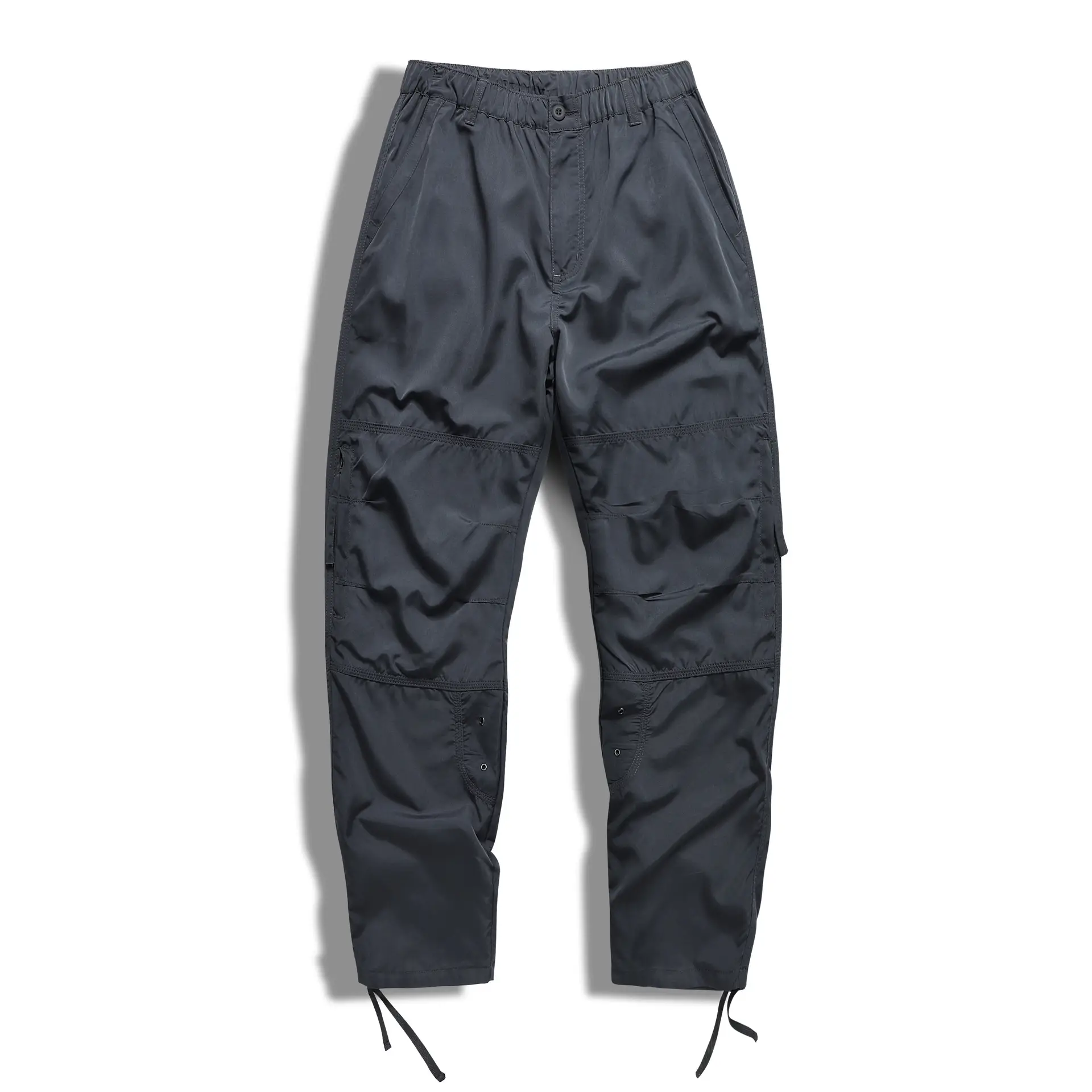 Men's Elastic Cargo Pants Olive Green Plus Large — feature 25