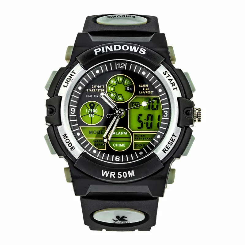 Waterproof Luminous Sports Watch for Kids Boys Girls — feature 3