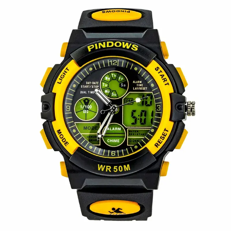 Waterproof Luminous Sports Watch for Kids Boys Girls - Image 2