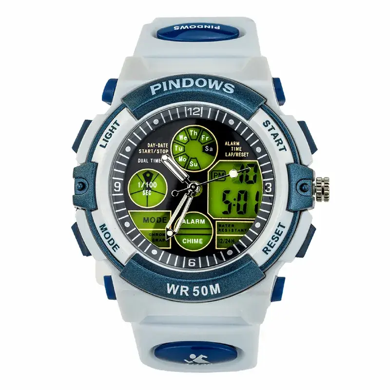 Waterproof Luminous Sports Watch for Kids Boys Girls - Image 3