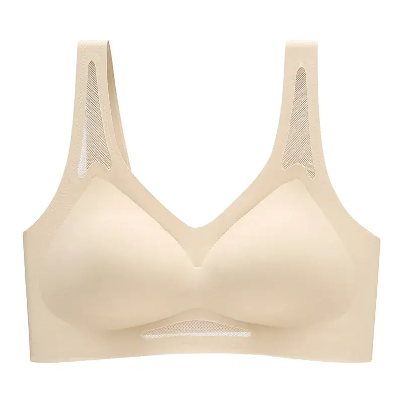 Wireless One-Piece Back Bra for Women, Cool Mesh Design - Image 9