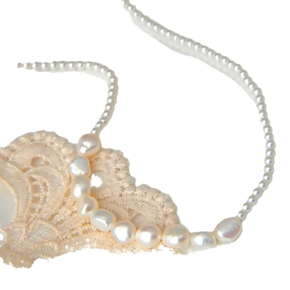 Baroque Pearl Necklace for Women Light Luxury