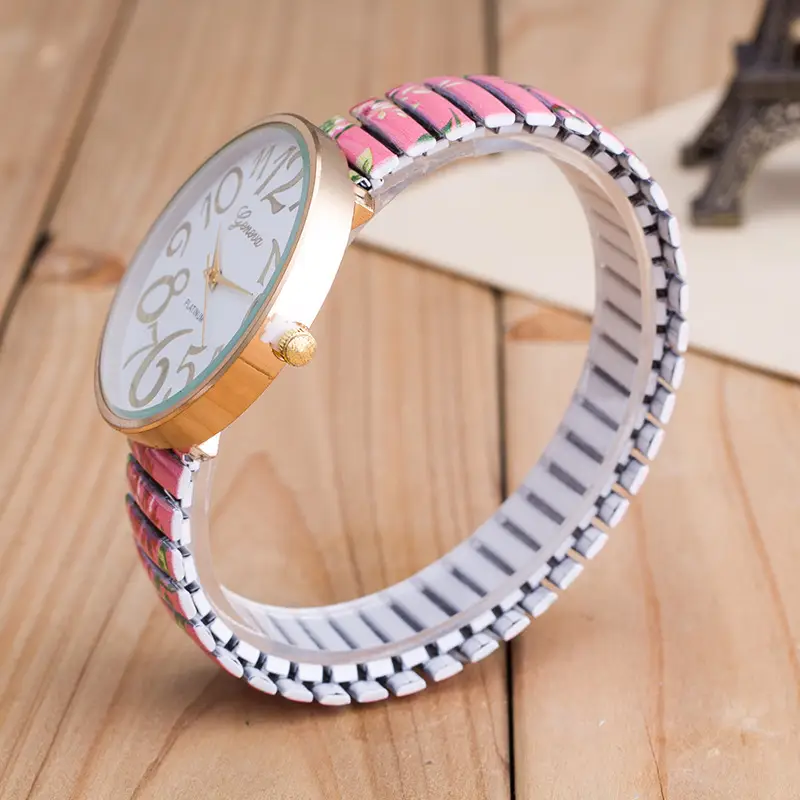 Cross-border Fashion Jewelry Watch with Printed Belt — feature 7