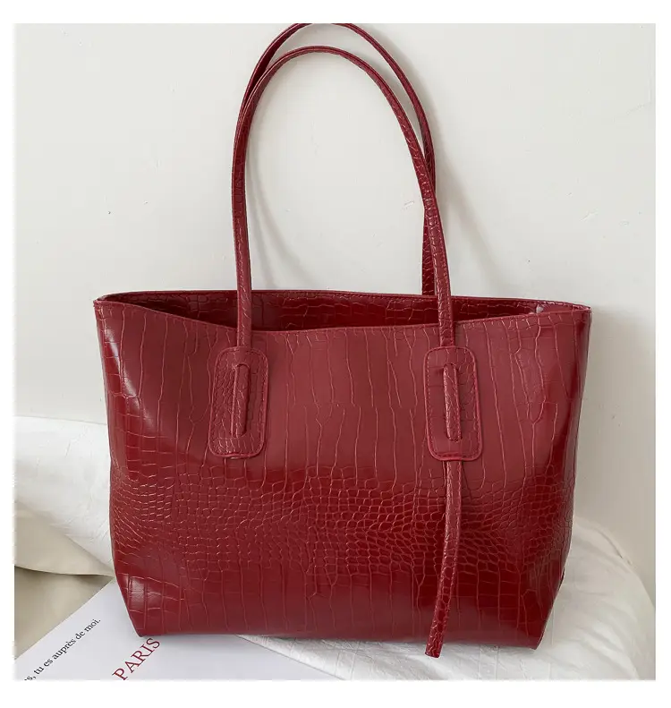 Simple Large Capacity Women's Beige Tote Bag — feature 9