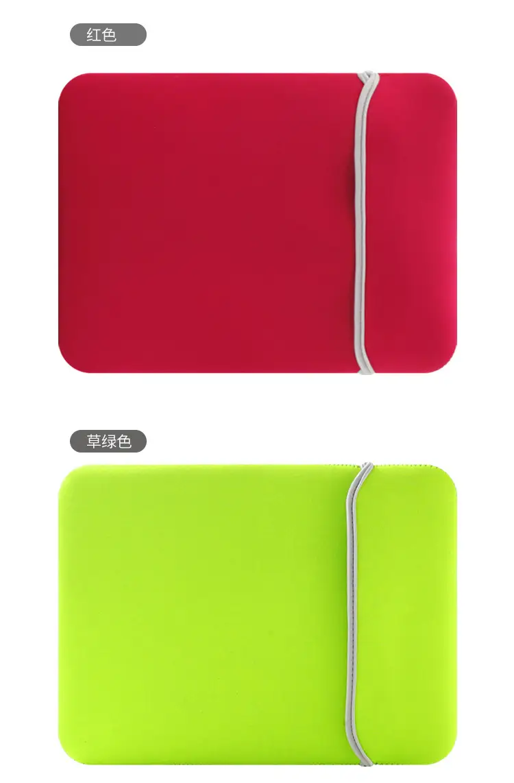 Color diving material Neoprene13 inch flat protective cover 14 pairs of bread 15 inch laptop liner bag — feature 13
