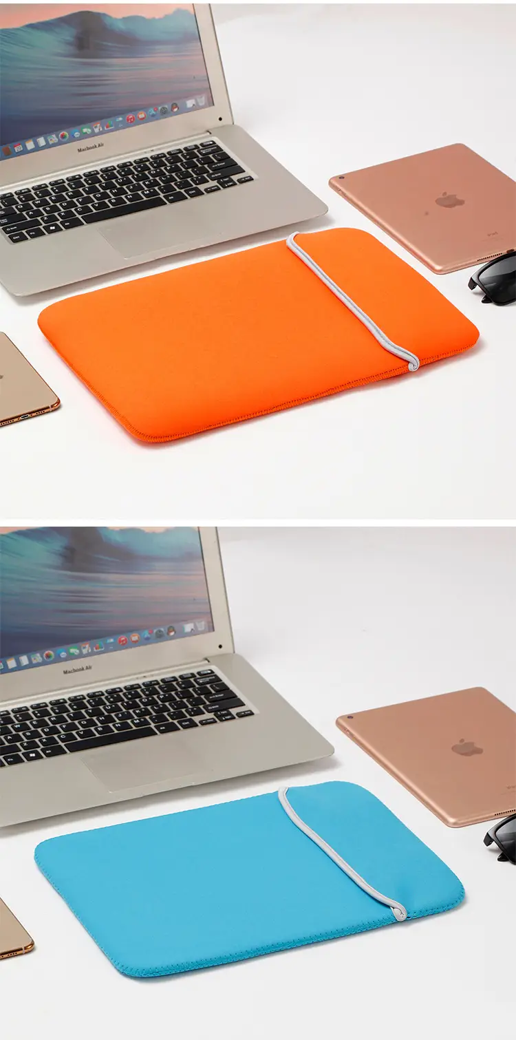 Color diving material Neoprene13 inch flat protective cover 14 pairs of bread 15 inch laptop liner bag — feature 20