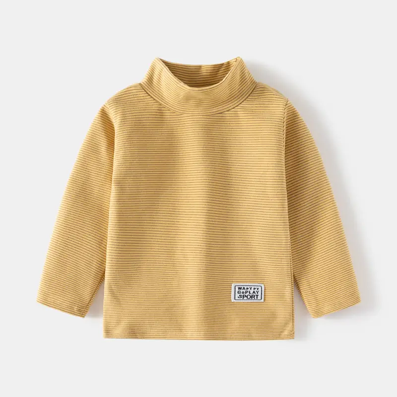 Blue Korean Boys Hoodie 2023 Winter Thickened High Collar