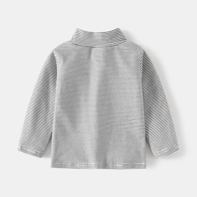 Blue Korean Boys Hoodie 2023 Winter Thickened High Collar — feature 4