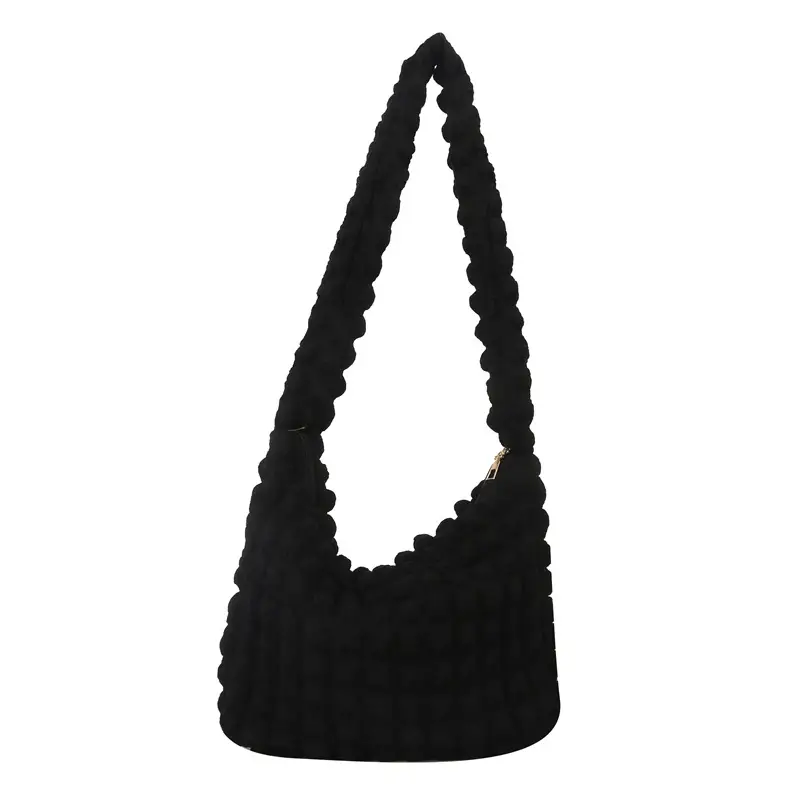 2023 White Crochet One Shoulder Bag for Women - Image 10