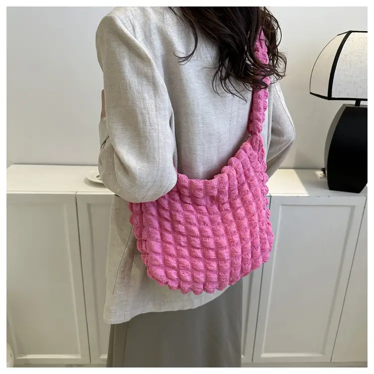 2023 White Crochet One Shoulder Bag for Women — feature 11