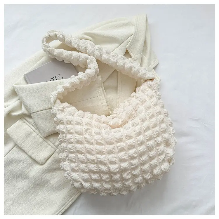 2023 White Crochet One Shoulder Bag for Women — feature 21