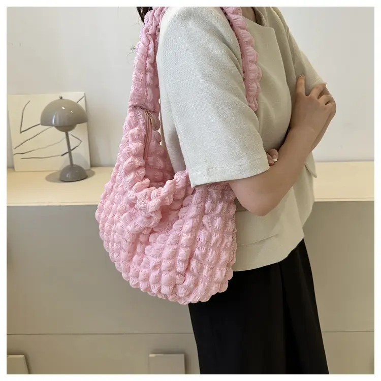 2023 White Crochet One Shoulder Bag for Women — feature 9