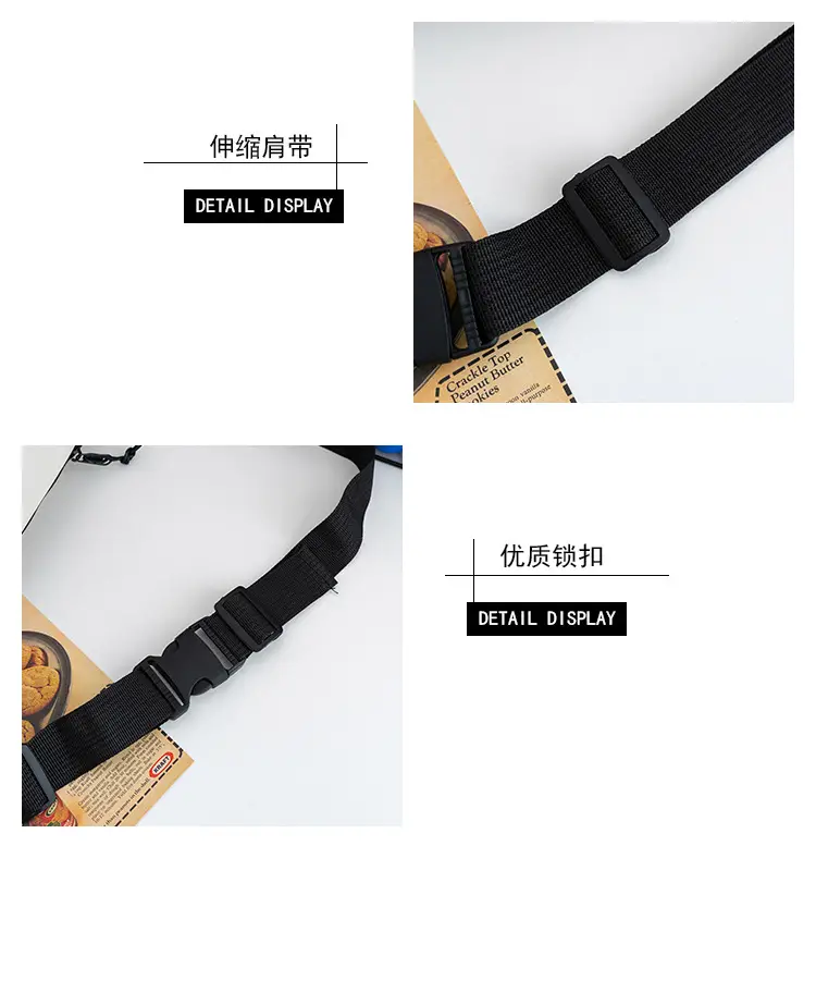 White Nylon Shoulder Bag 2023 Korean Fashion — feature 8