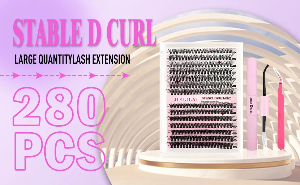 Individual Cluster Lashes 30D40D Mixed Set Export Model — feature 15