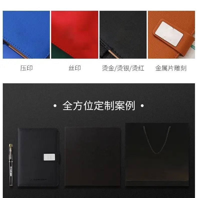 A5 Business Notebook Gift Box Set with Logo - Image 28