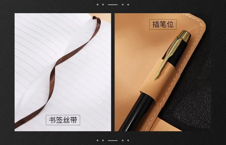 A5 Business Notebook Gift Box Set with Logo — feature 11