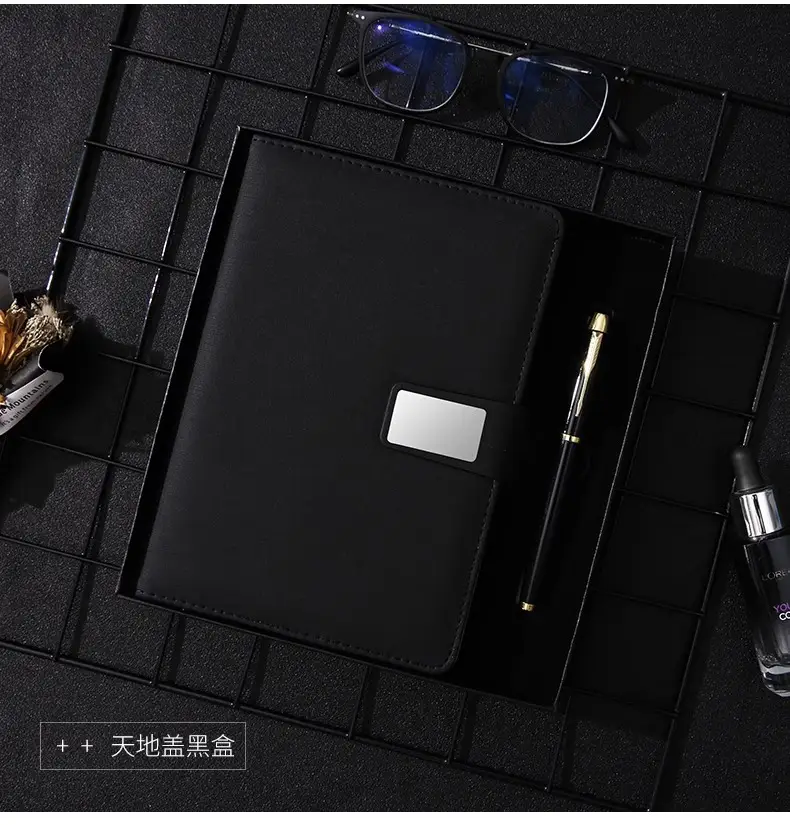 A5 Business Notebook Gift Box Set with Logo — feature 18