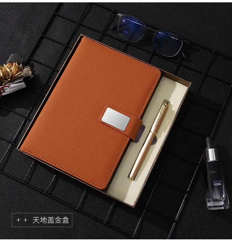 A5 Business Notebook Gift Box Set with Logo — feature 19