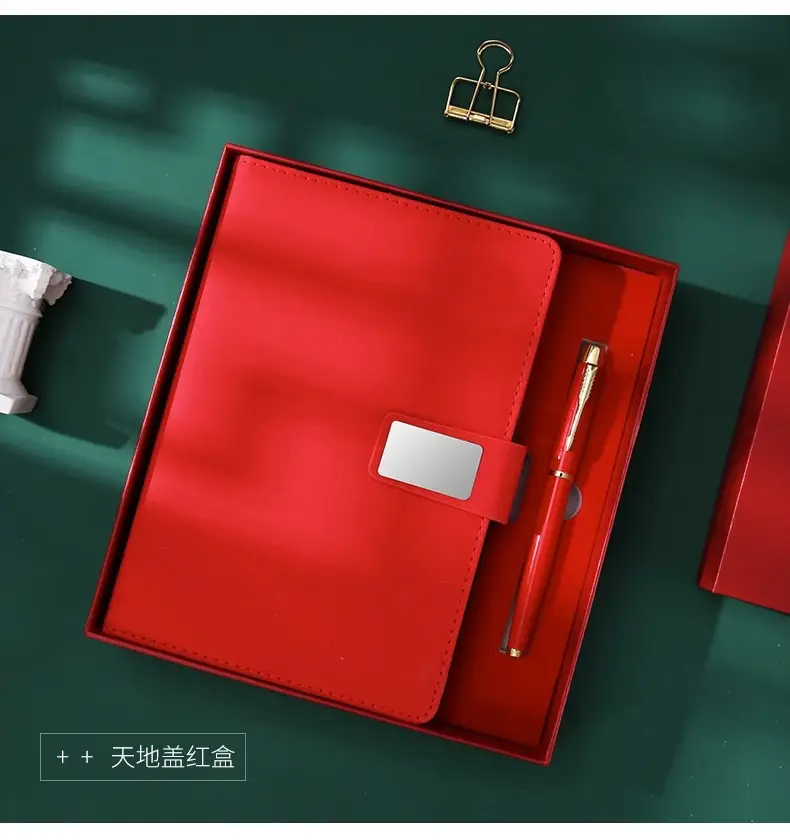 A5 Business Notebook Gift Box Set with Logo — feature 20