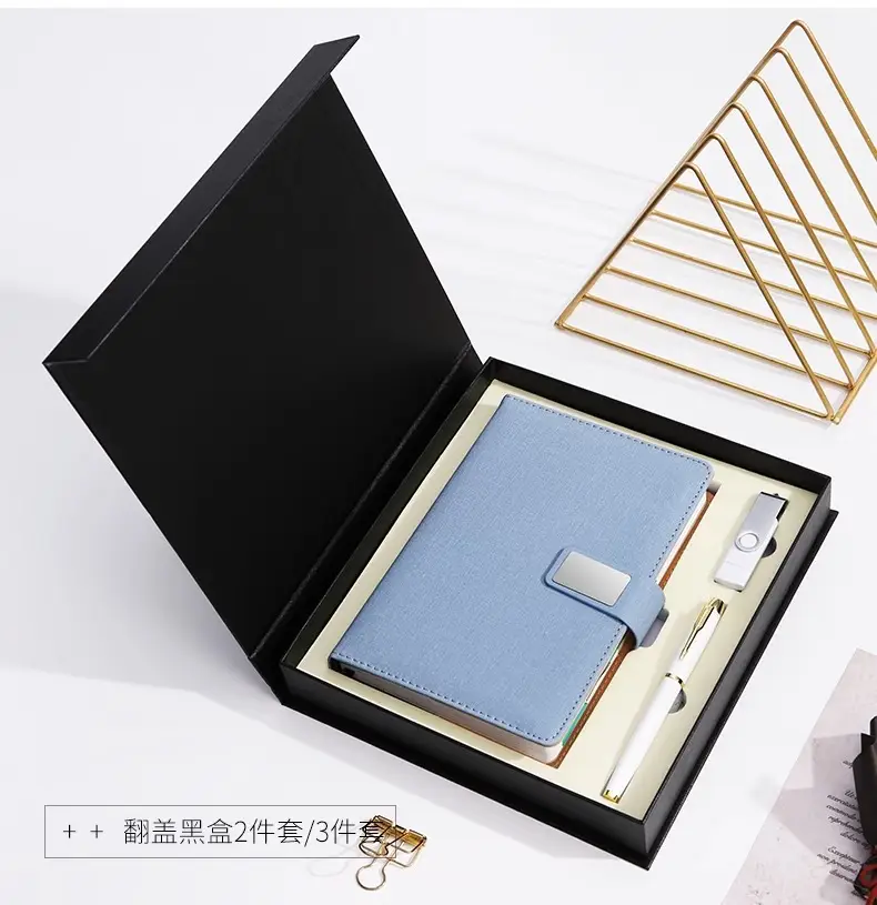 A5 Business Notebook Gift Box Set with Logo — feature 21
