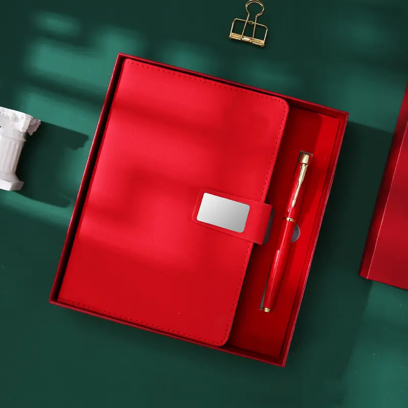 A5 Business Notebook Gift Box Set with Logo - Image 11