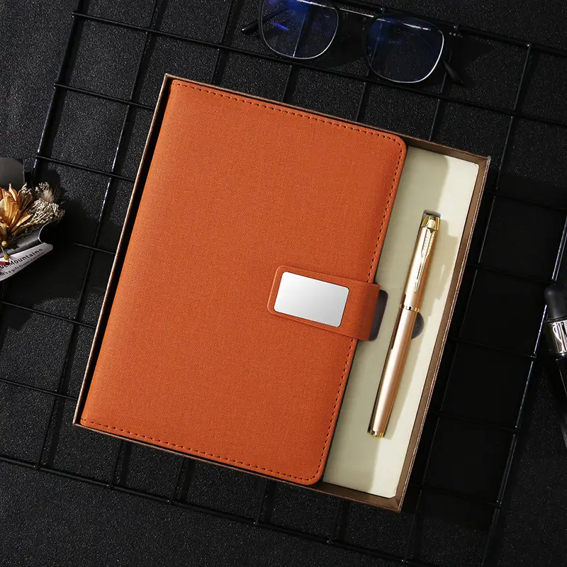 A5 Business Notebook Gift Box Set with Logo - Image 12