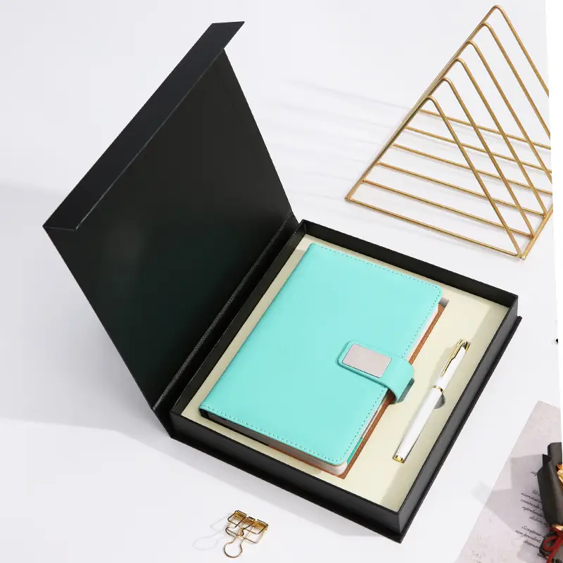 A5 Business Notebook Gift Box Set with Logo - Image 14