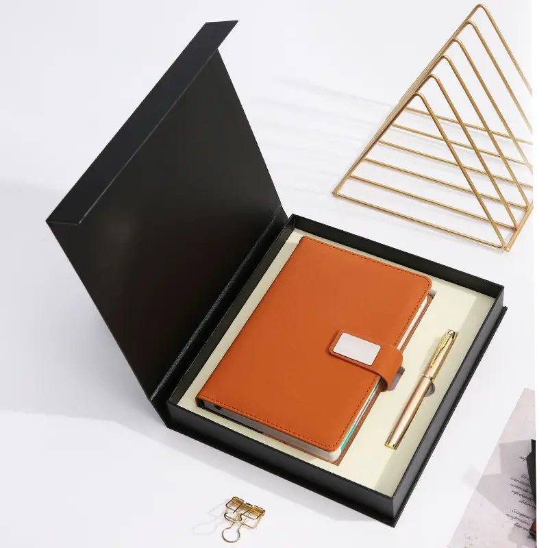 A5 Business Notebook Gift Box Set with Logo - Image 18