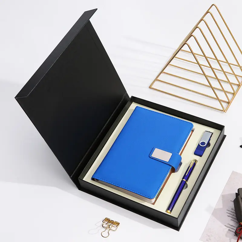 A5 Business Notebook Gift Box Set with Logo - Image 21