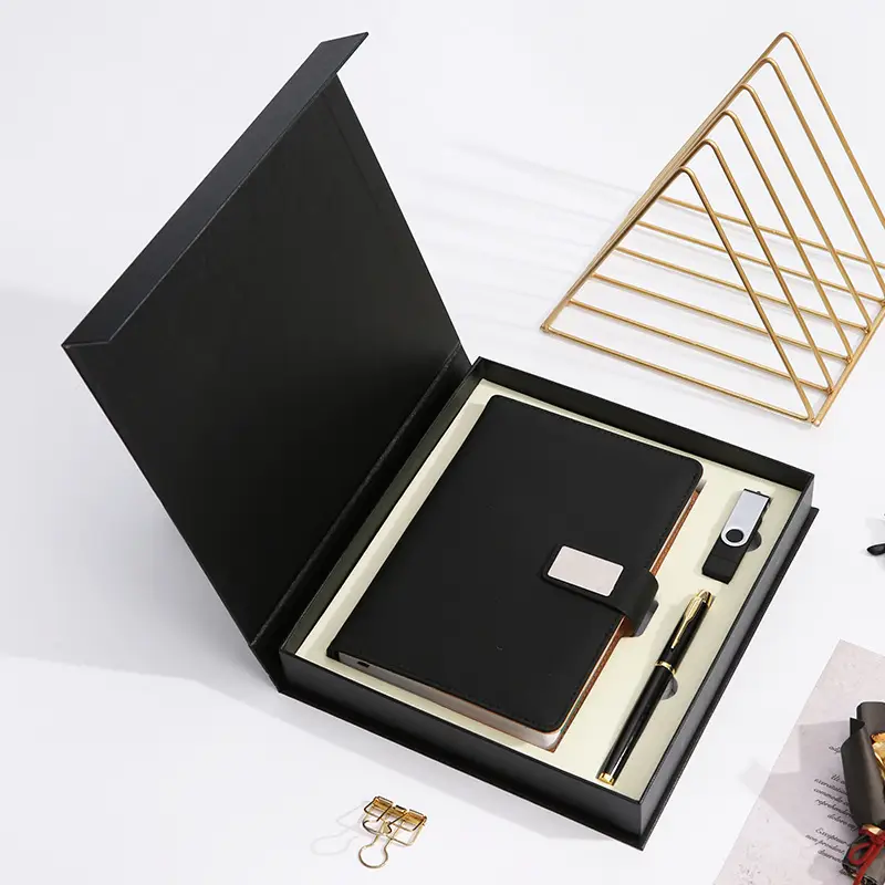 A5 Business Notebook Gift Box Set with Logo - Image 22