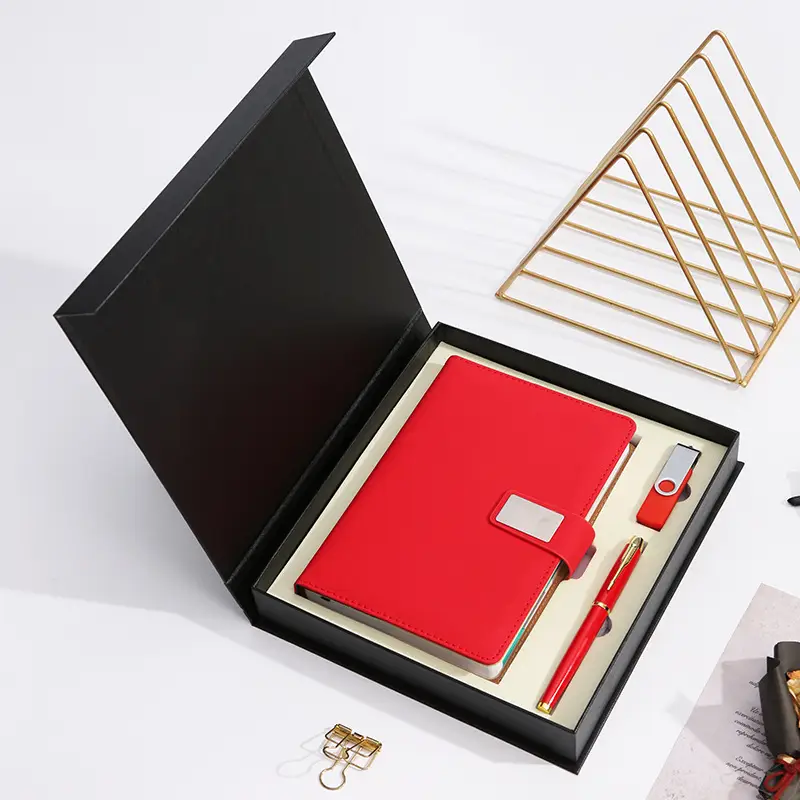 A5 Business Notebook Gift Box Set with Logo - Image 23