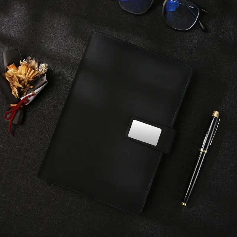 A5 Business Notebook Gift Box Set with Logo - Image 4