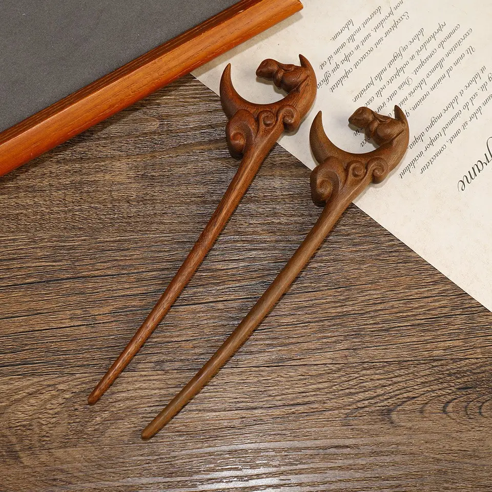 Ancient Gold Silk Hairpin for Women — feature 21