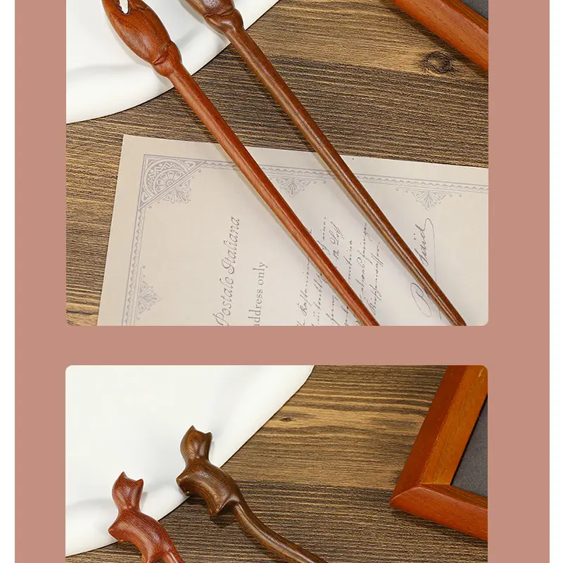 Ancient Gold Silk Hairpin for Women — feature 4