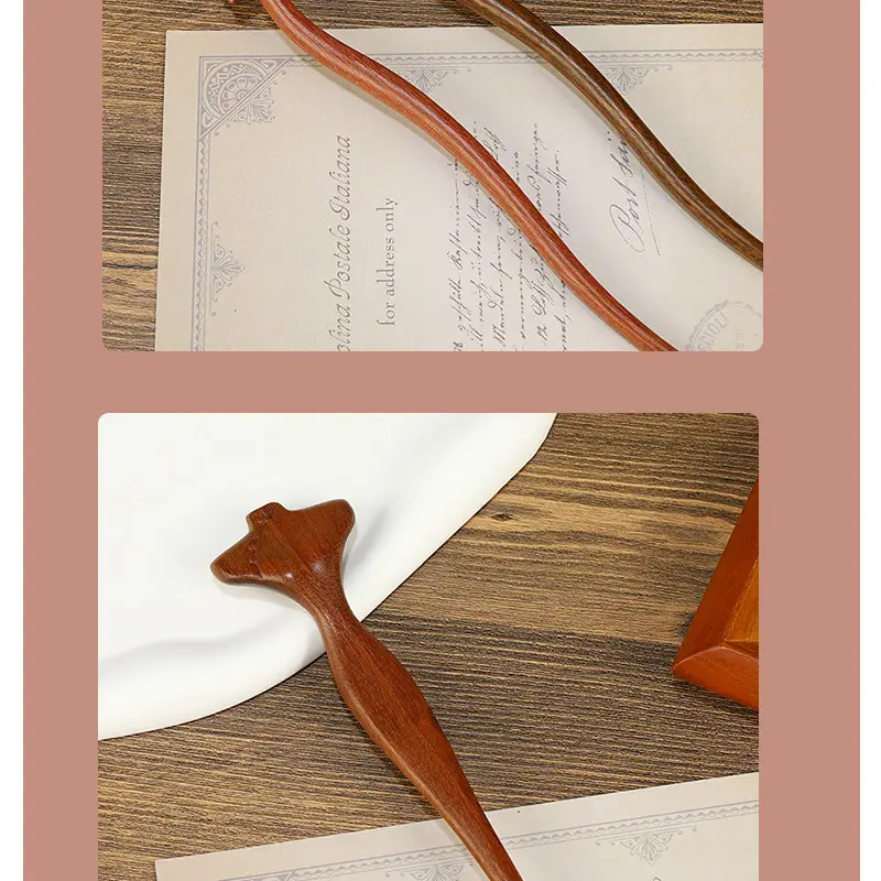 Ancient Gold Silk Hairpin for Women — feature 5