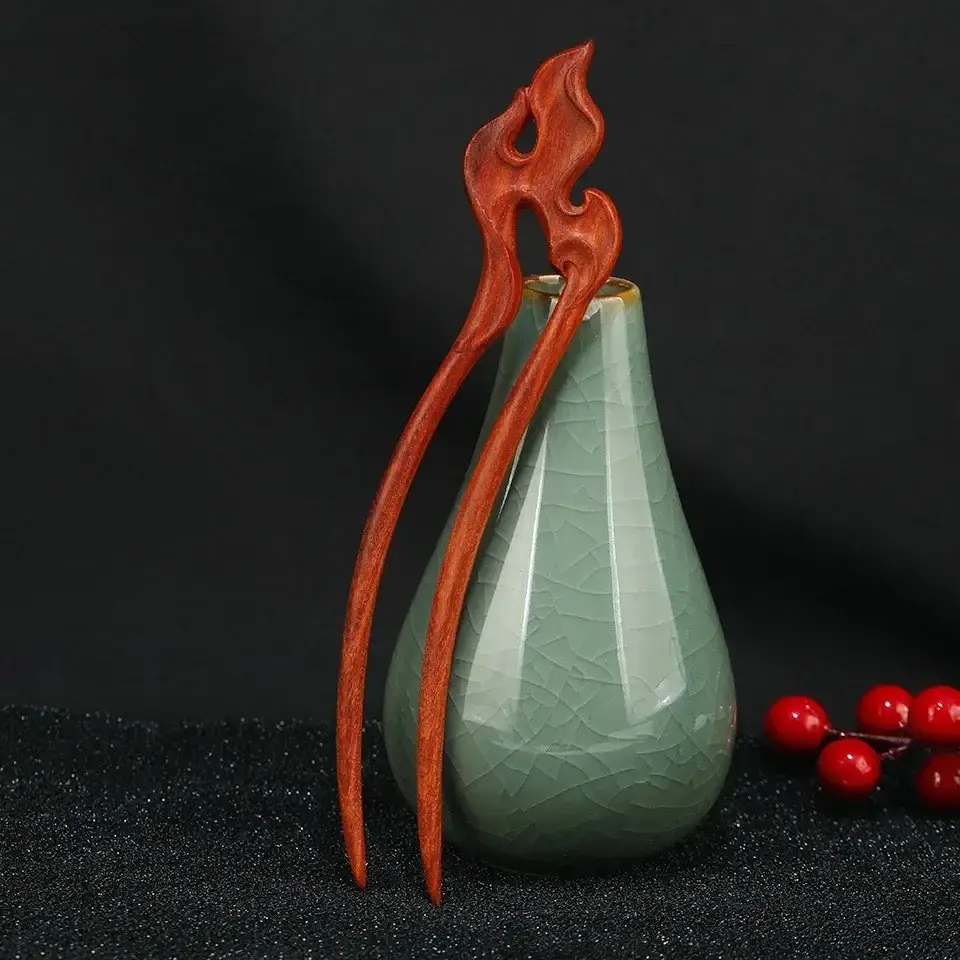 Ancient Gold Silk Hairpin for Women - Image 13
